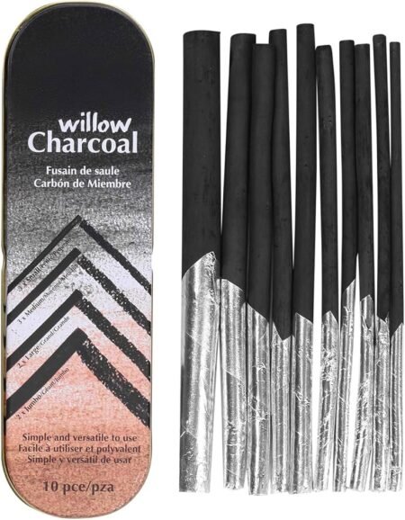Charcoal Sticks (Pack of 10) Pack