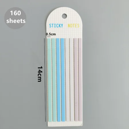 Eco Adhesive Tabs Assorted (Pack of 160)