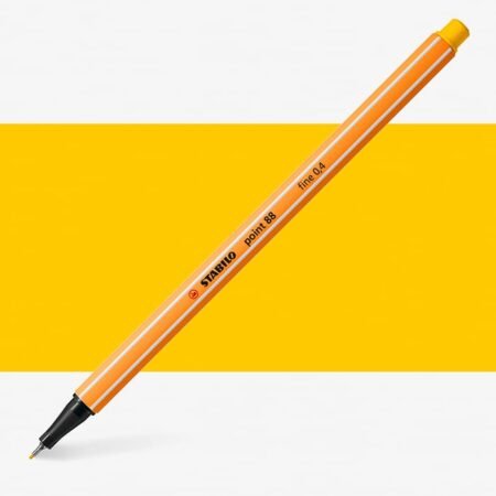 Fineliner Pen Set (0.4mm) 6 Colors - Yellow