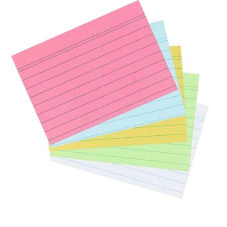 Index Cards Ruled (100 pcs) (A5)