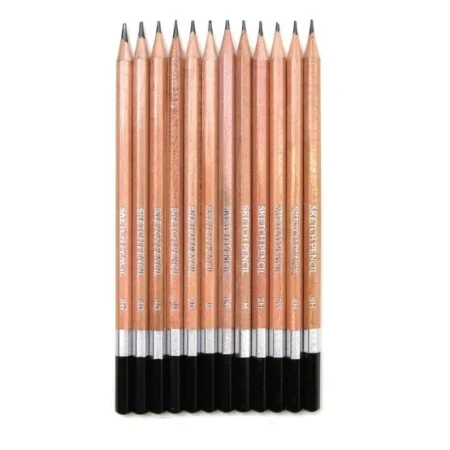 Large Sketch Pencils Set (12 pcs)