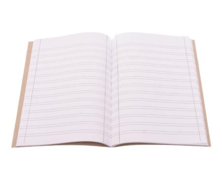 Notebook A5 Ruled (60 Sheets) - White