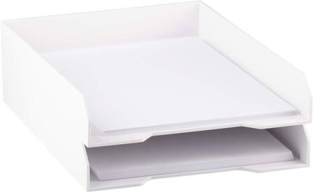 Stackable Paper Trays (Set of 2)