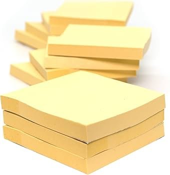 Sticky Notes 76x76mm (12 Pads) - Yellow