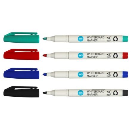 Whiteboard Marker Set (4 pcs) (75mm)